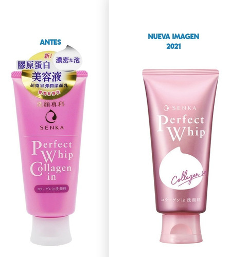 Imagen 2 de 3 de Perfect Whip Collagen In Senka Shiseido Espuma Facial 120g