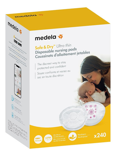 Medela Almohadillas Lactancia X 240 Unidades 