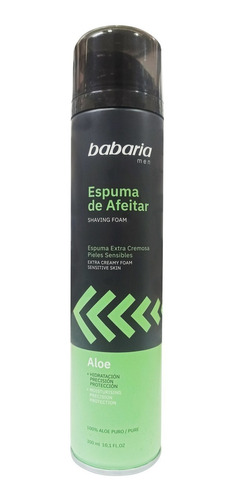 Espuma De Afeitar Babaria Aloe 300 Ml