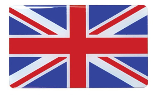 Adesivo Resinado Bandeira Inglaterra
