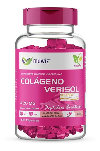 Colágeno Verisol 420 Mg 120 Cápsulas Muwiz