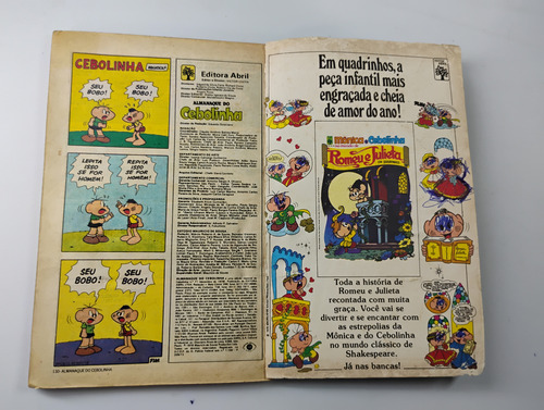 Gibi Hq Almanaque Do Cebolinha N° 1 Editora Abril Raro De 1978 (Usado)