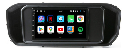 Kit Central Multimidia Android Chevrolet Spin 2019 A 2023