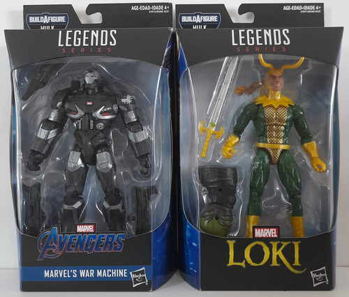 Marvel Legends War Machine & Loki ( Baf Hulk Two Pack )