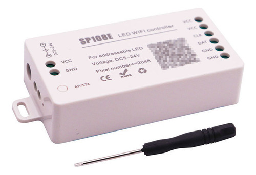 Controlador Led Sp108e Wifi Ws2811 Ws2812b Ws2815 Rgbic Pixe