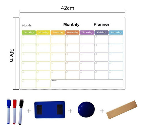 Planificador De Menú For Colgar En La Pared Estilo 2
