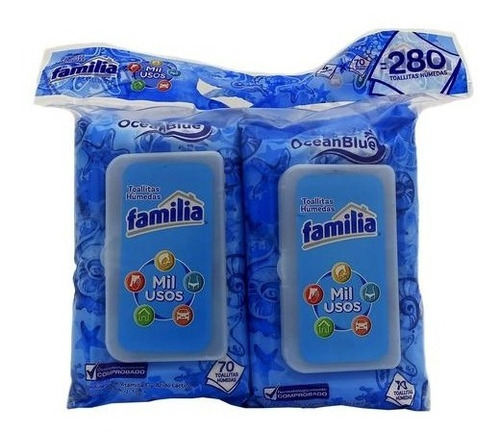 Familia Paños Húmedos Mil Usos - Unidad a $157