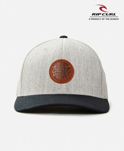 Gorra Rip Curl Modelo Wetty Gris Marron Flex Fit Importada