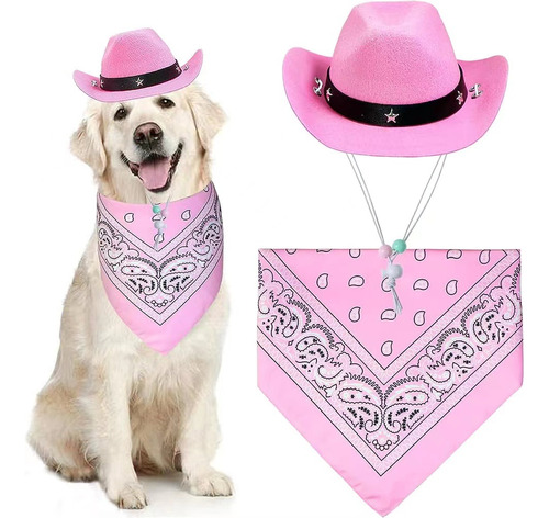 Sombrero Vaquero Estilo Western Para Perros, 6 Unidades, Min