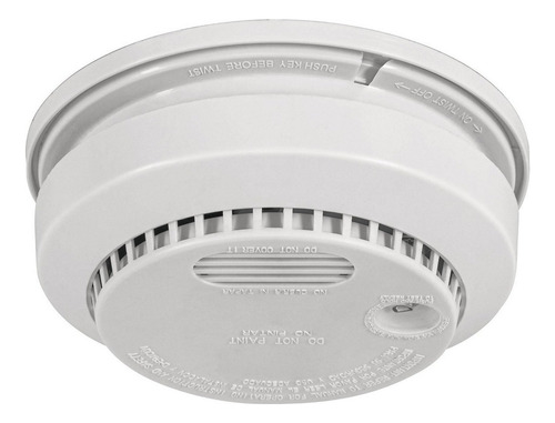 Sensor Detector De Humo Con Alarma Para Techo O Pared Volteck ALHU-132