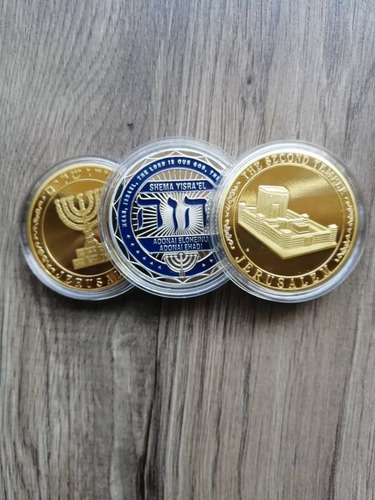 Moneda Jerusalen Física De Metal Con Estuche- Shofares Chile