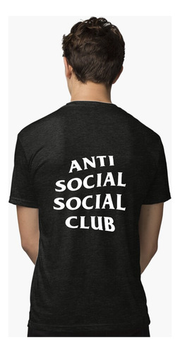 Remera Antisocial Social Club - Unisex Manga Corta - A01