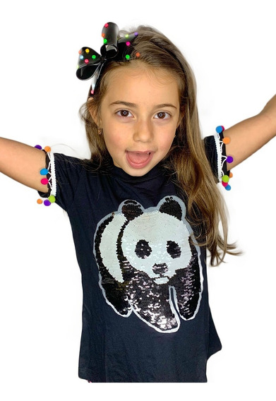 Camiseta Panda Infantil No Mercado Livre Brasil - t shirt feminina roblox panda