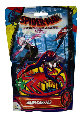 Spiderman Across The Spiderverse Rompecabezas 60 Pz Novelty