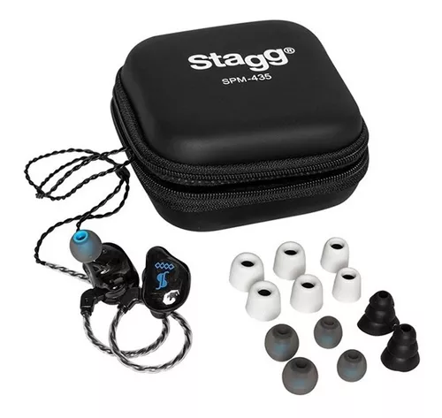 Auriculares Monitoreo In Ear Stagg Spm435bk