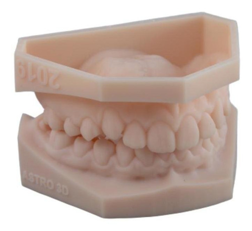 Imagem 2 de 2 de Resina Para Impressão 3d Horus Dental Model Marfin 1kg