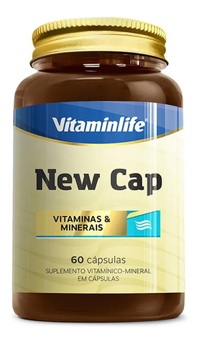 New Cap 60 Cápsulas - Vitamin Life - Cabelo E Pele
