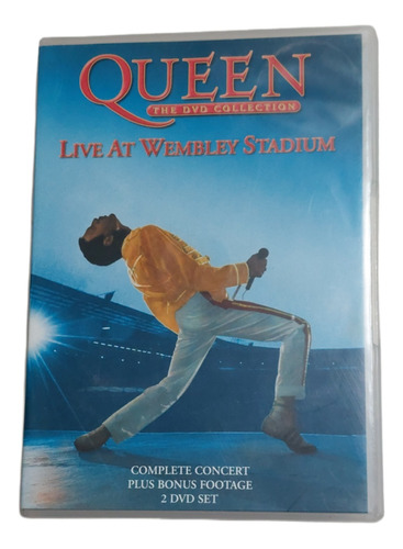 Dvd Queen Lively At Wembley 