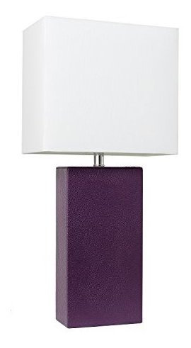 Elegantes Diseños Lt1025-egp Lámpara De Mesa Moderna De Cuer