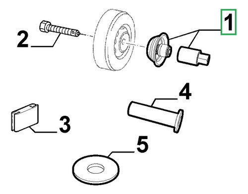 Kit Tuerca Antirrobo Rueda De Auxilio Strada Fiat 12/14