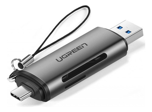 Lector Memoria Micro Sd / Sd Usb A Usb C 3.1 Ugreen Stock 