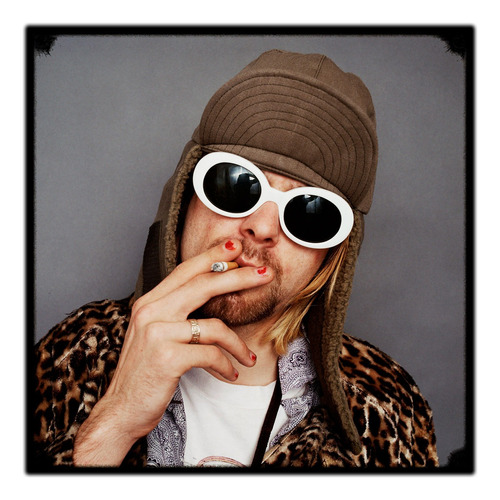 #403 - Cuadro Decorativo Vintage - Kurt Cobain Nirvana Rock