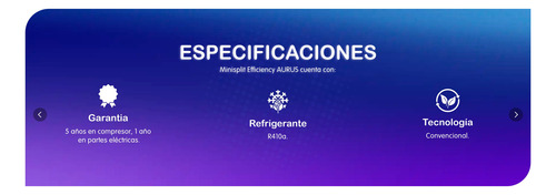 Minisplit Aurus 1 Ton 220v Frio Calor Convencional