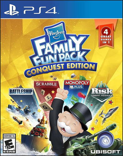 Jogo Ps4 Hasbro Family Fun Pack Conquest Edition Midia Fisic