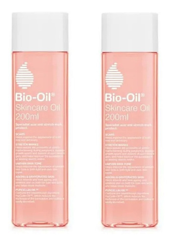 2 Bio Oil 200 Ml Aceite Tratamiento Cicatrices Estrias Piel