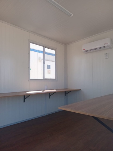 Remolque Traila Camper Caseta Cabina Oficina Móvil Para 10