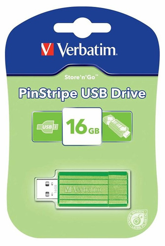 Pendrive Verbatim Pinstripe Usb 2.0 16gb