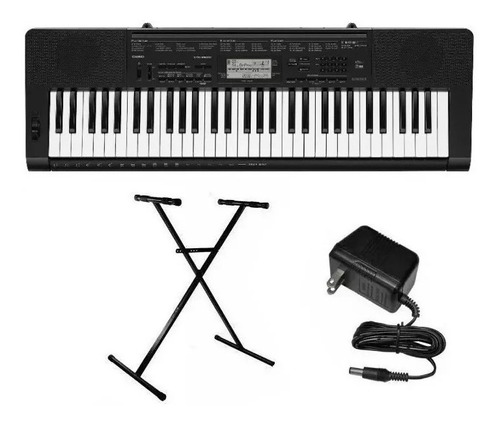 Combo Teclado Ctk 3500 Casio + Soporte + Fuente