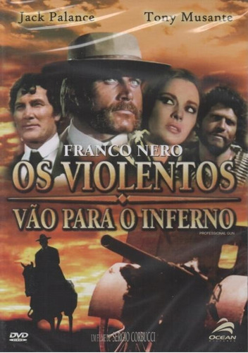 Os Violentos Vão Para O Inferno - Dvd - Franco Nero - Novo