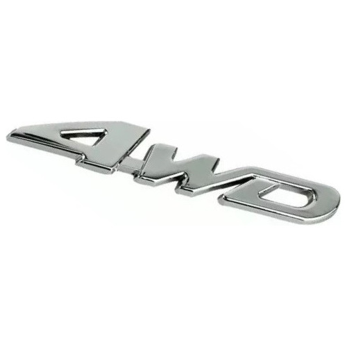 Emblema Traseiro Awd Imprenza Subaru Fusion Edge Metal Cromo