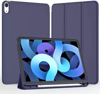 Case Cover Protector @ iPad Air 4ta 5ta Gene 10.9 Inch Azul