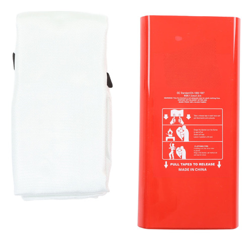 Extintor Ignífugo 550 De Fibra De Vidrio Fire Blanket