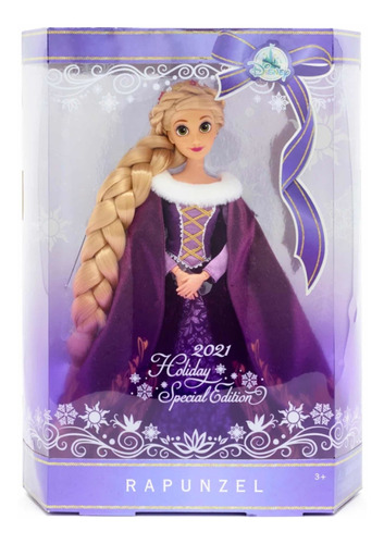 Rapunzel Holiday Navidad 2021 Disney Store Original