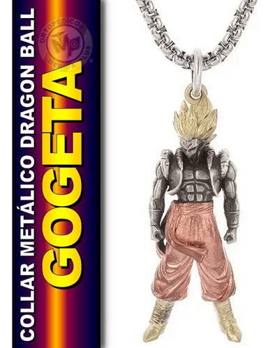 Collar Fusion Gogeta Super Saiyajin Dragon Ball Goku Vegeta