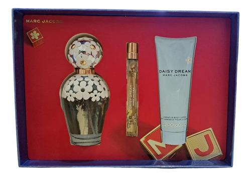 Set Marc Jacobs Daisy Dream 100 Ml Edt+ Crema + Mini