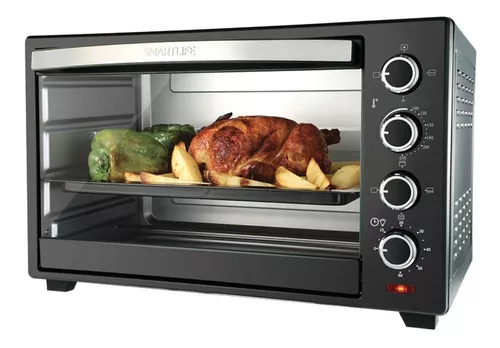 Horno Mesa Eléctrico Smartlife Sl-tor060 60l Negro Coccion