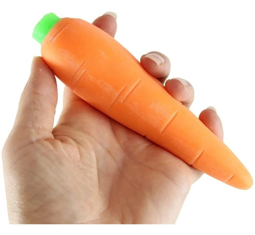 Zanahoria Fruta Amansa Loco Juguete Descompresión Stress Toy