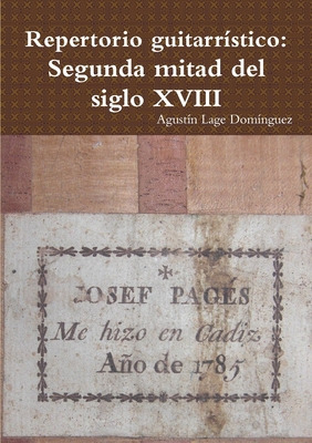 Libro Repertorio Guitarrã­stico: Segunda Mitad Del Siglo ...