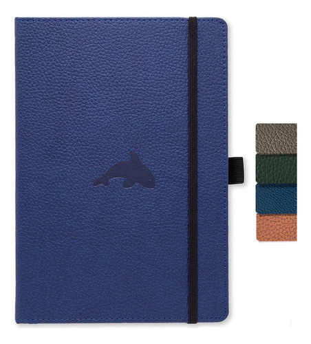 Cuaderno Extra Grande Con Forro De Diseño Ballena Azul