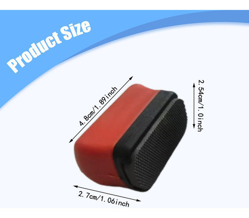 Mini Lima Desbarbadora Ajustable Práctica De Mano Para Rojo