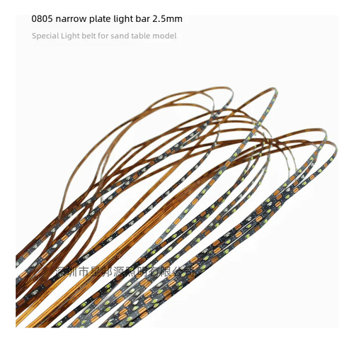 Lámpara De Luz Blanca, 3 V-2,5 Mm De Ancho, -0805-72, Mesa L