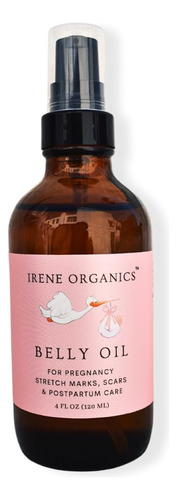 Irene Organics, Aceite Para El Vientre Para Las Estrias Del