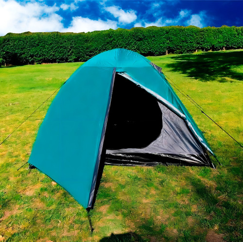 Carpa Reforzada 4 Personas Iglú 3000 Abside Sobretecho Pro