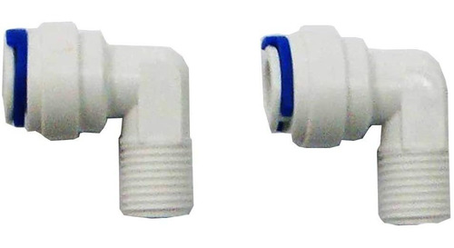 3/8-inch Od (tubo) X 1/4-inch Mpt (hilo) Quick Connect Codo 
