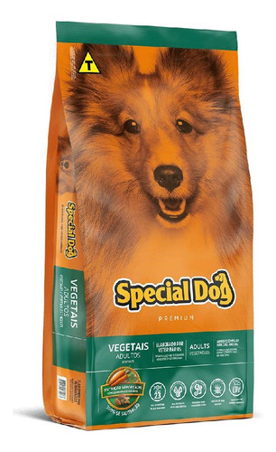 Ração Special Dog Premium Cães Adultos Vegetais 3,0 Kg