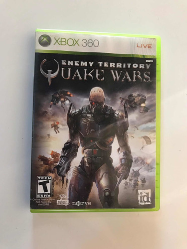 Jogo Xbox 360 Quake Wars Enemy Territory Original